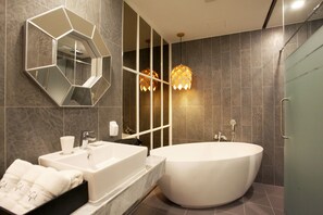 Deluxe Twin Room | Bathroom shower - Hotel De Ciel (Seoul)