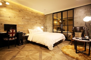 디럭스 더블룸 | 책상, 무료 WiFi