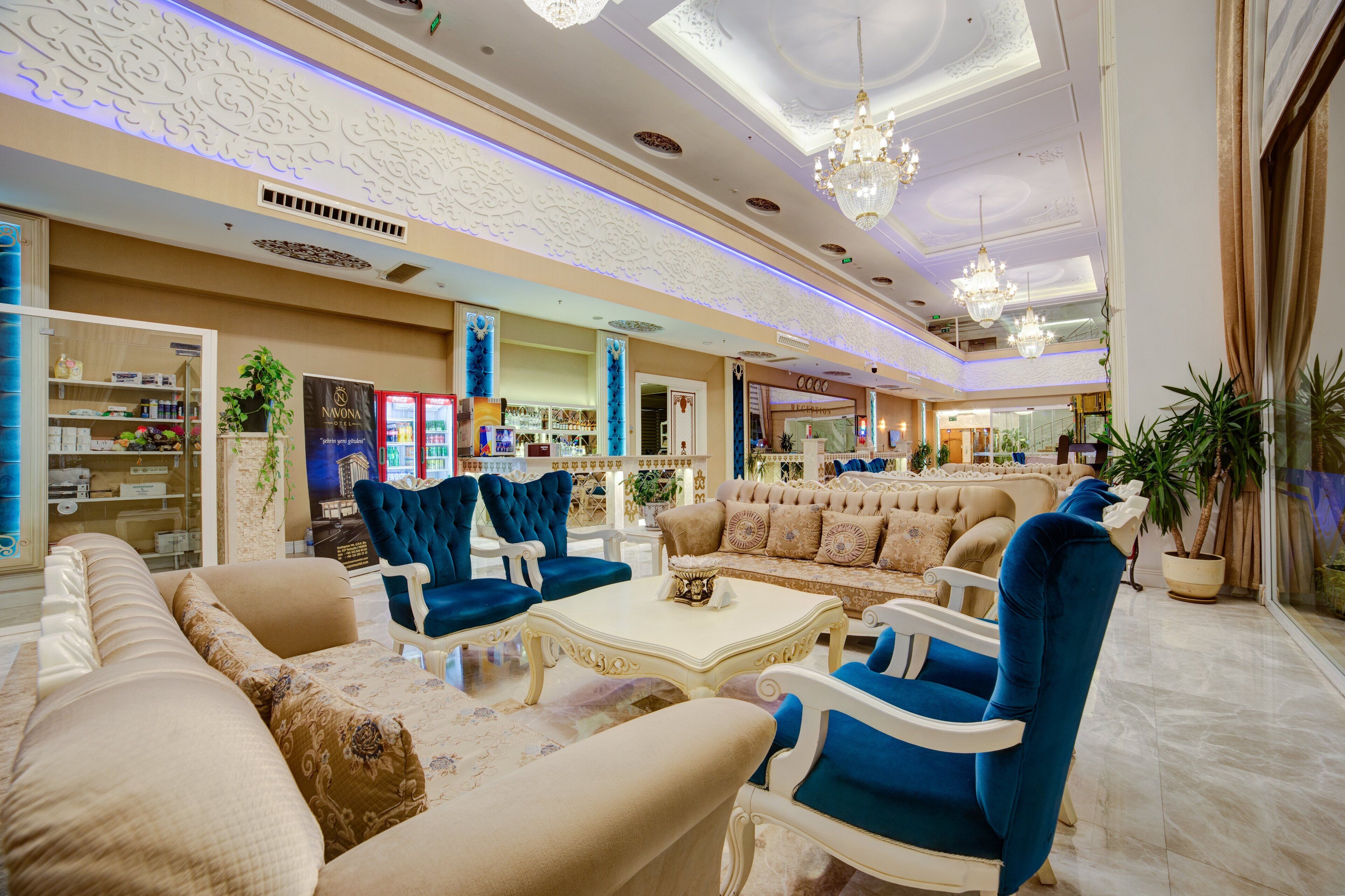 Lounge dans le hall
