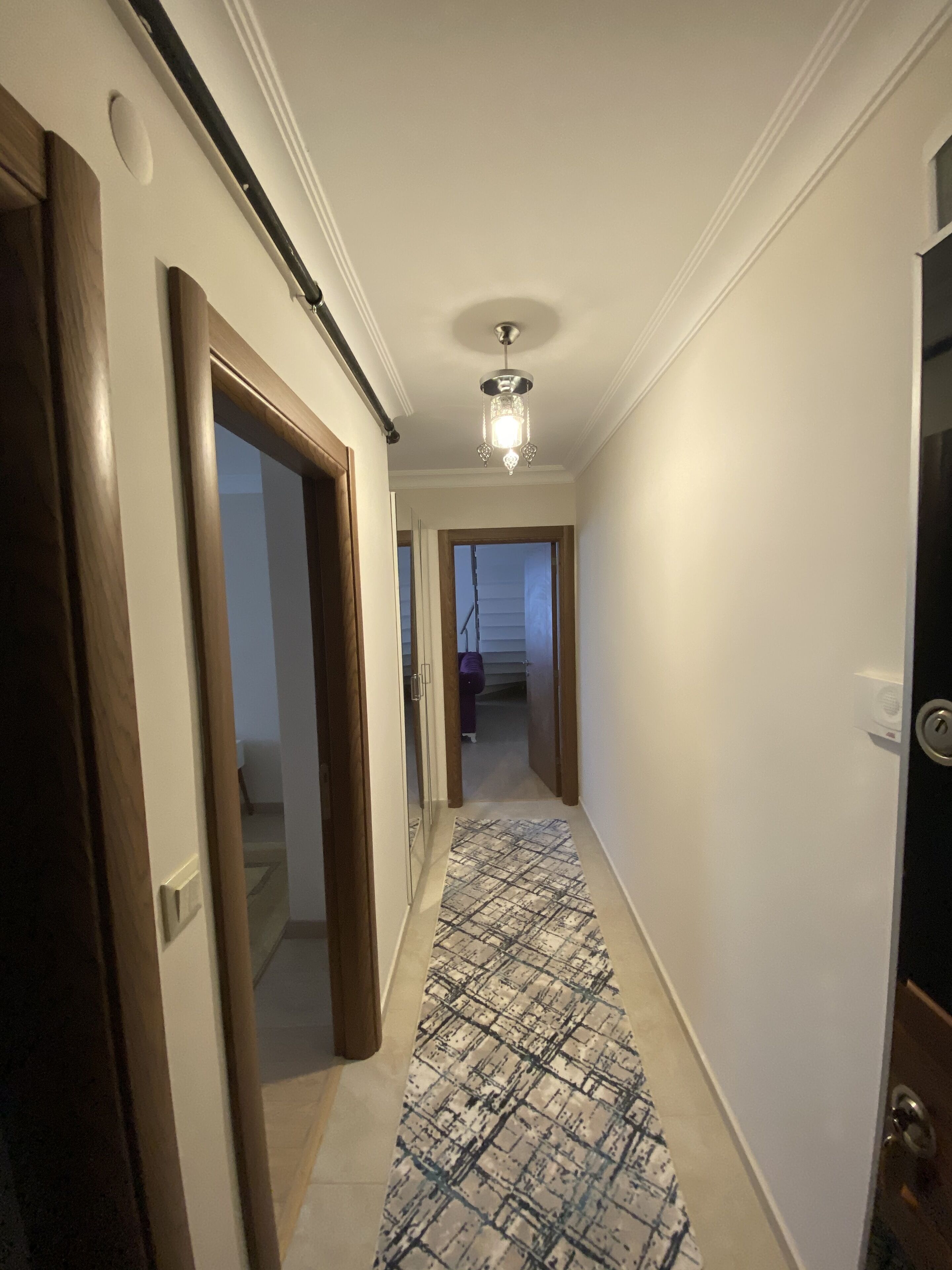 luxury penthouse | premium bedding, soundproofing, iron/ironing board