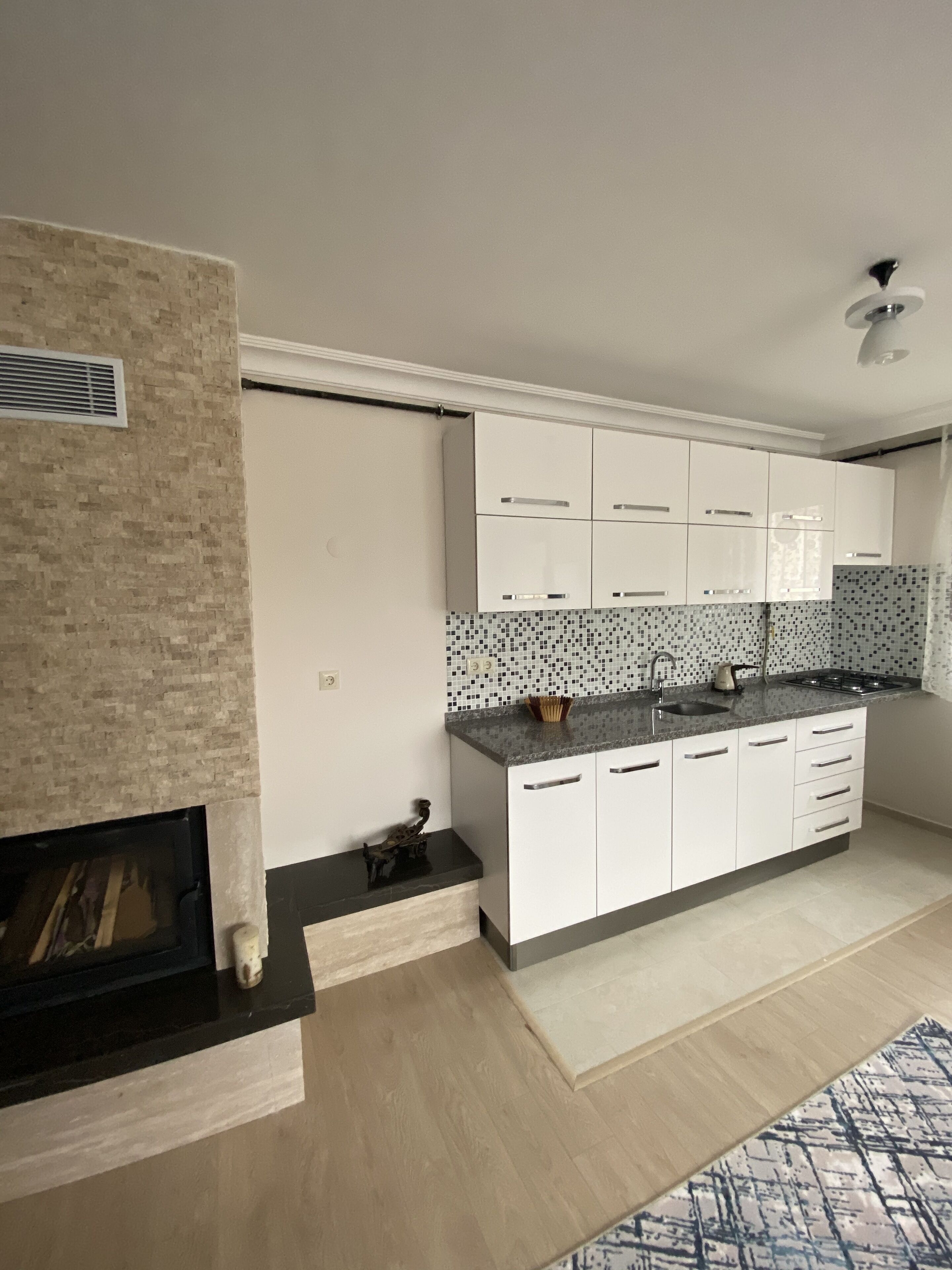 luxury penthouse | living area | lcd tv