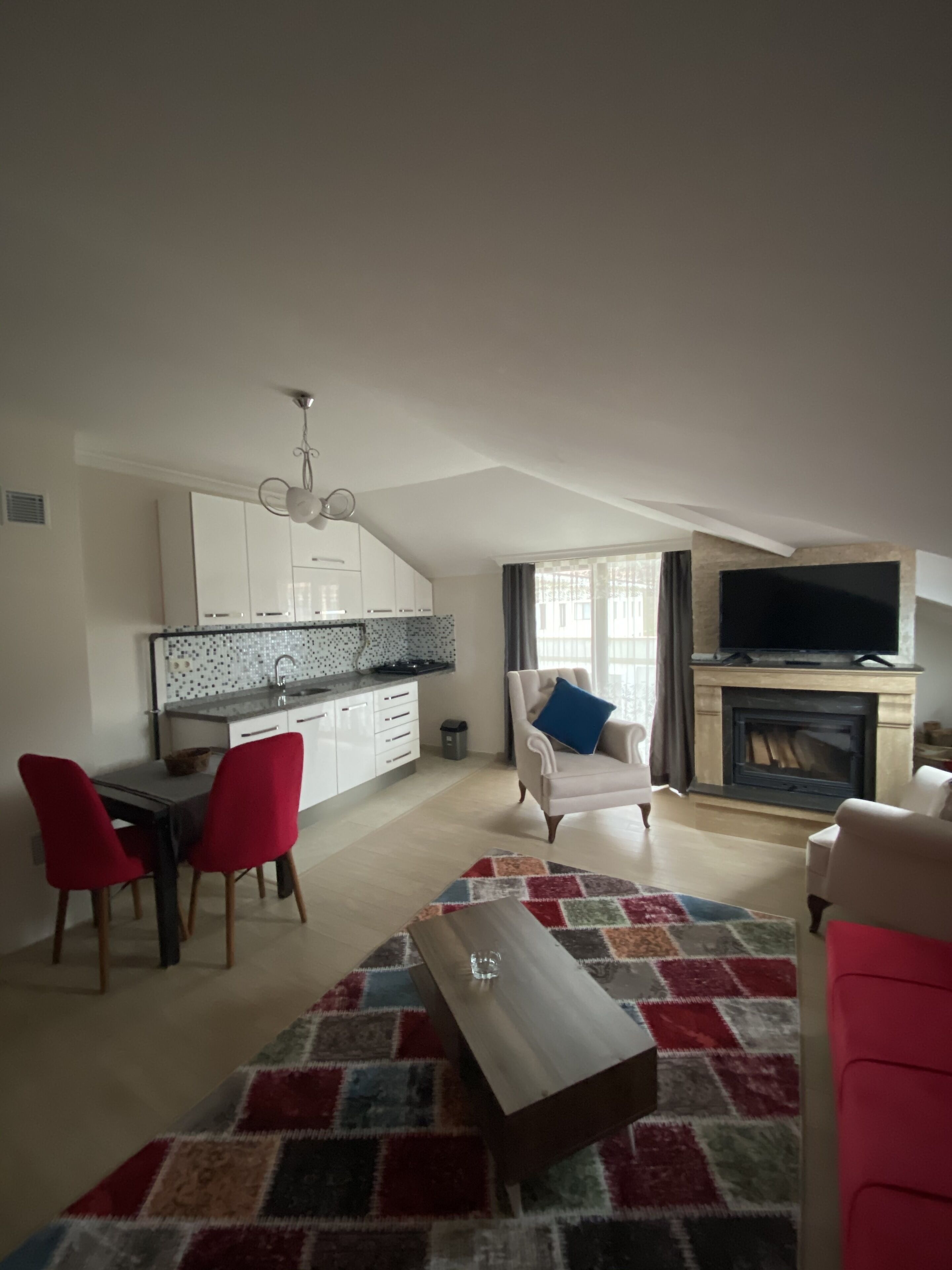 luxury penthouse | premium bedding, soundproofing, iron/ironing board