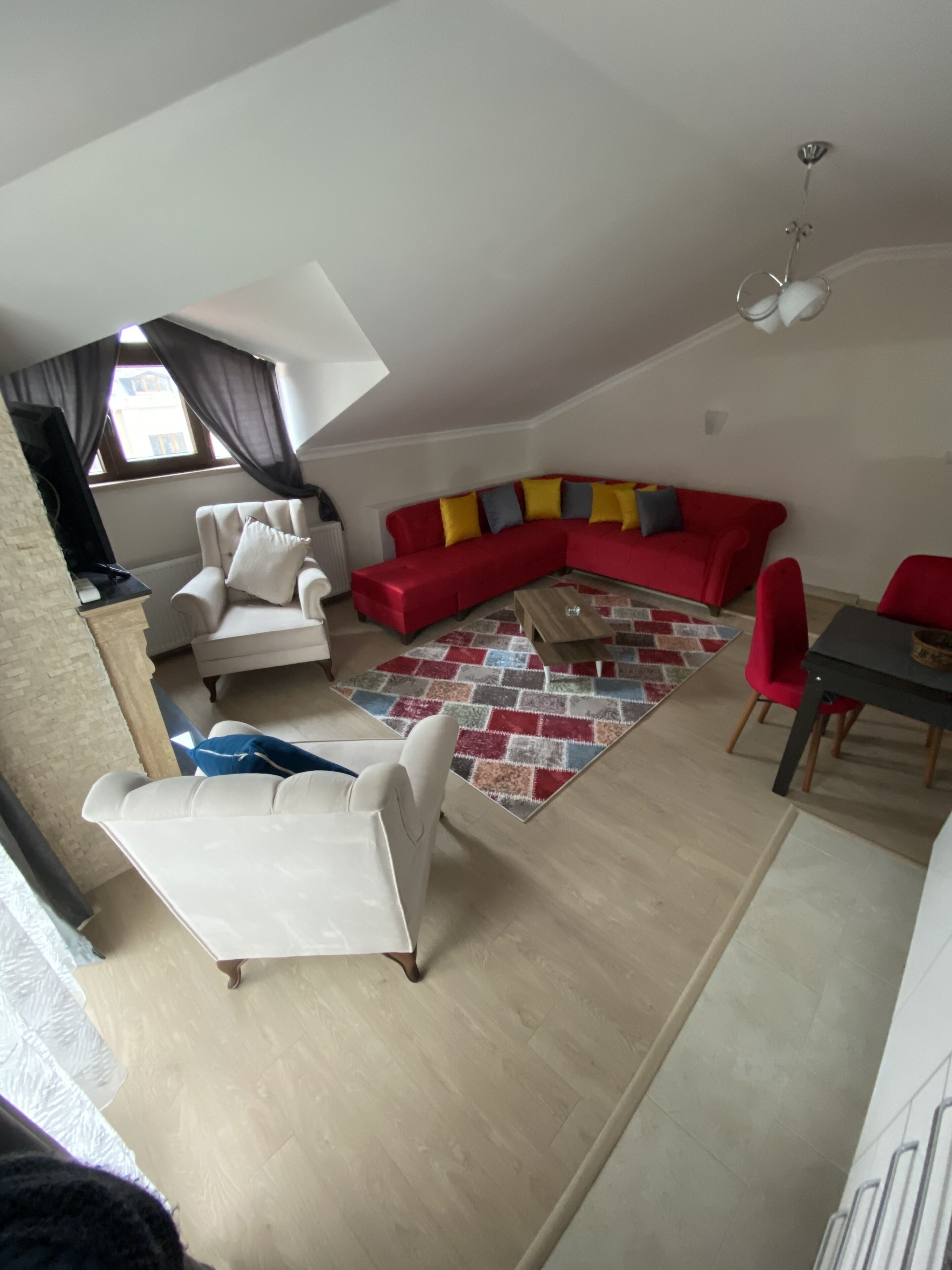 luxury penthouse | premium bedding, soundproofing, iron/ironing board