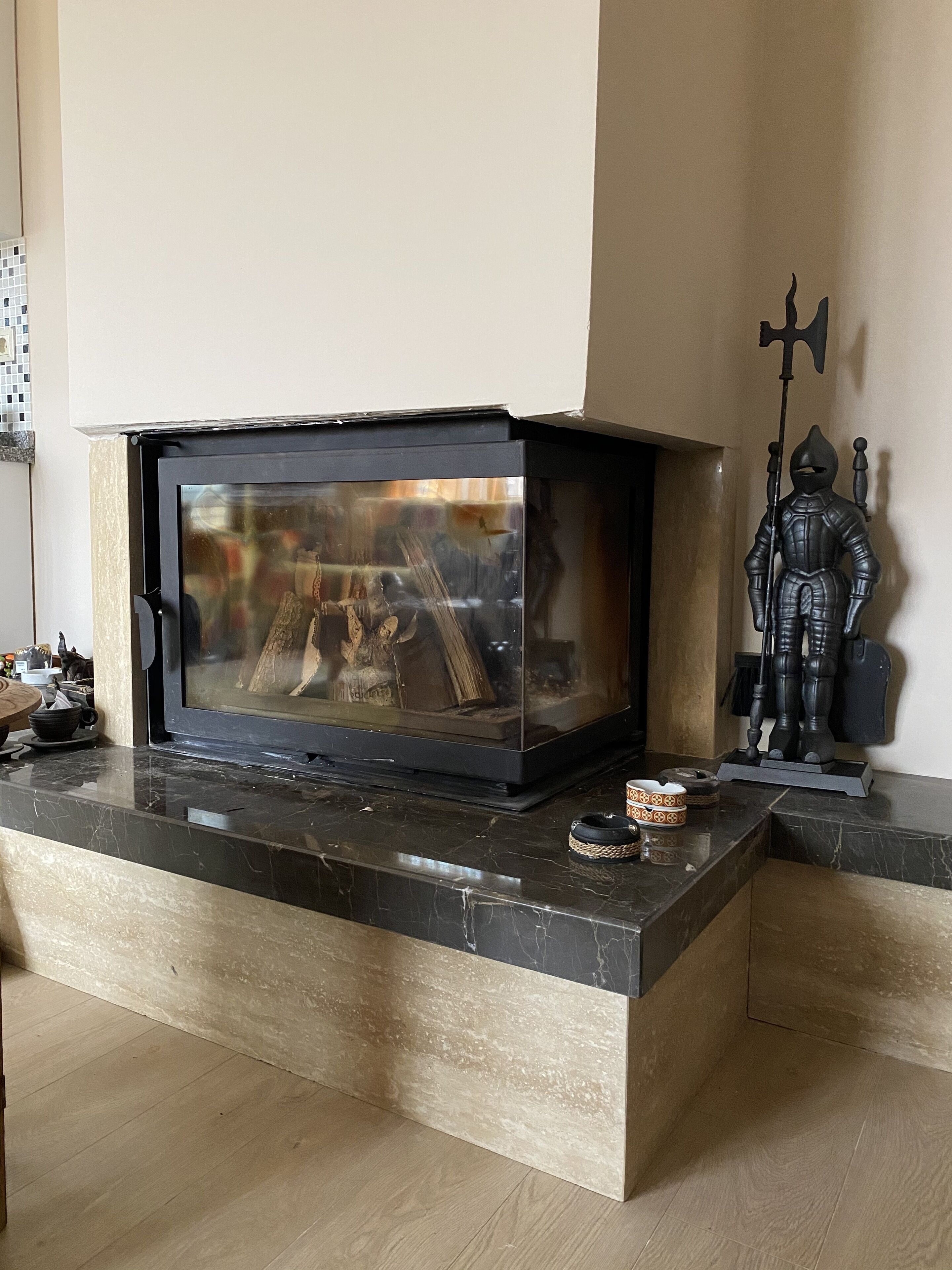 luxury penthouse | living area | lcd tv