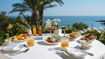 Petit déjeuner continental compris tous les jours
