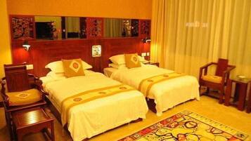 Minibar, coffres-forts dans les chambres, accès Internet