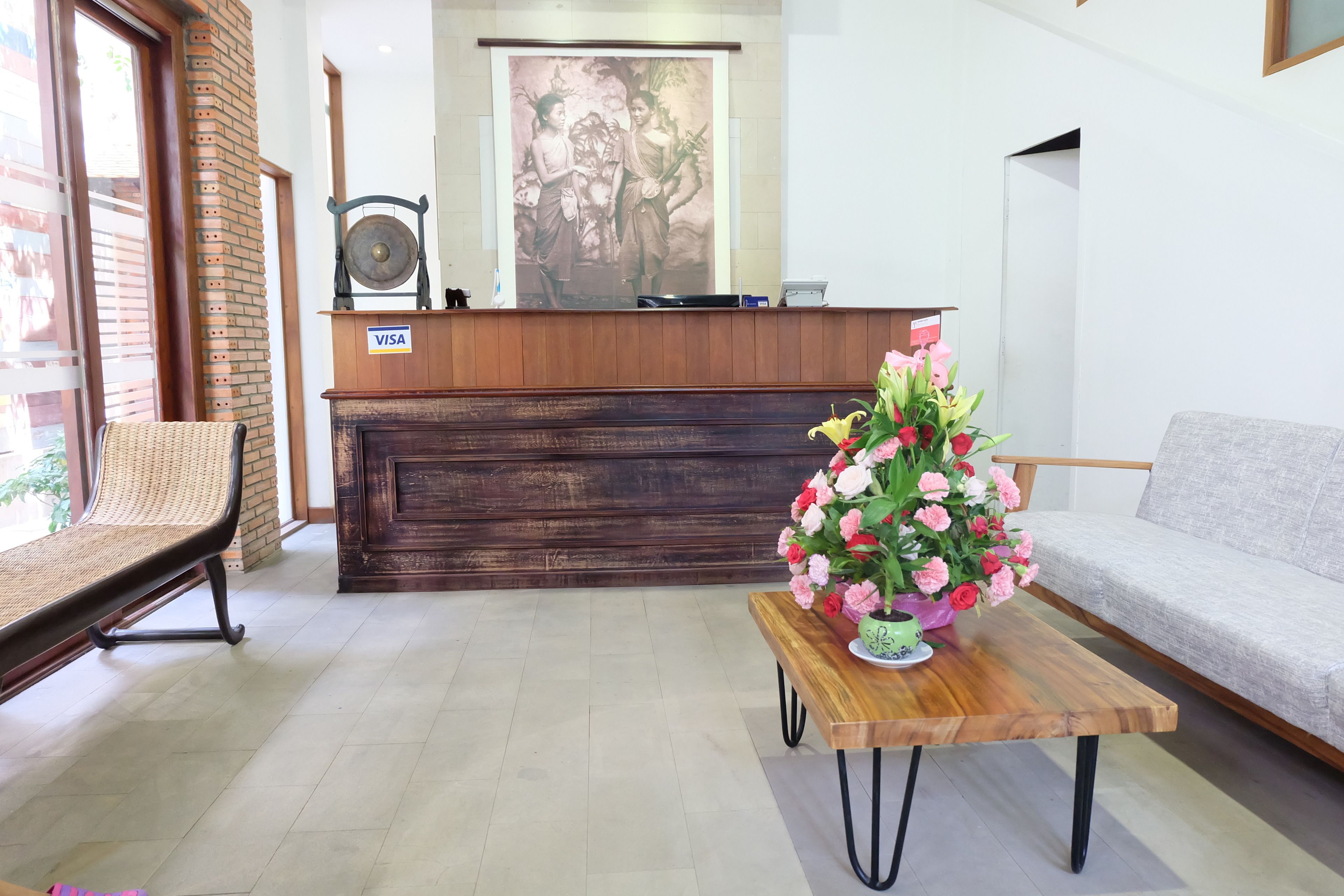 check-in/check-out kiosk