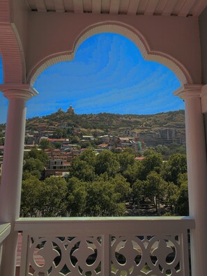 Standard Double River view | Terrace/patio - Hotel Old Metekhi (Tbilisi)