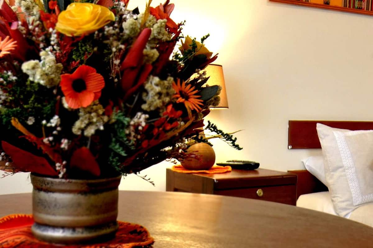 Edredones de plumas y mobiliario individual