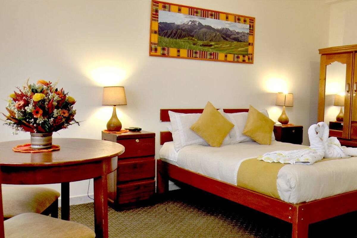 Edredones de plumas y mobiliario individual