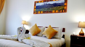 Edredones de plumas y mobiliario individual