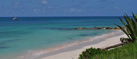 Beach nearby, white sand