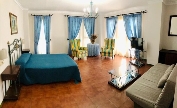 In-room safe, desk, blackout curtains, free cots/infant beds