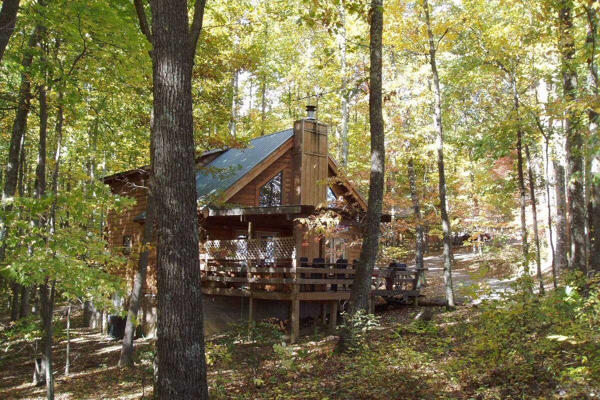 传统小屋, 2 间卧室, 无障碍, 热水浴缸 | 熨斗/熨衣板、免费 WiFi、床单