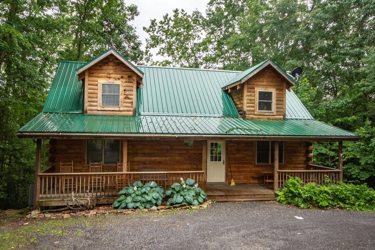 家庭小屋, 4 间卧室, 热水浴缸 | 客房景观