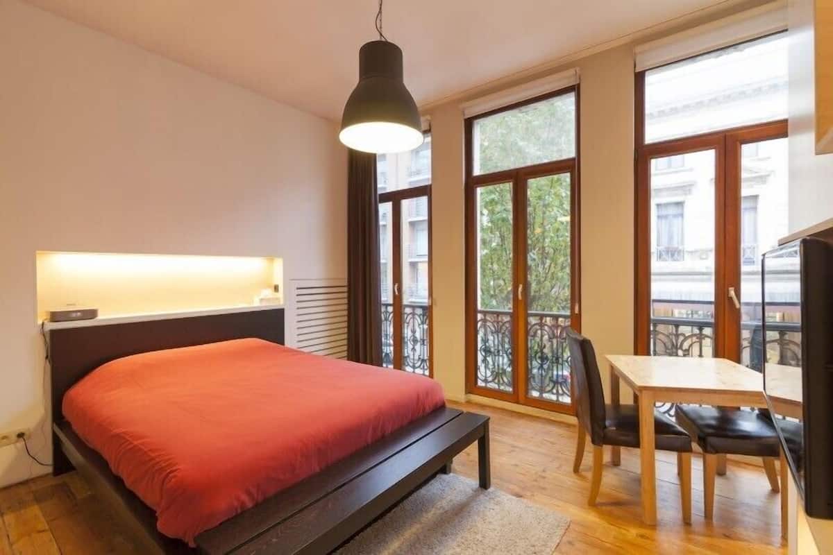 Kamar Double, 1 kamar tidur, lemari es | 1 kamar tidur, seprai premium, dan tempat tidur bayi (biaya tambahan)