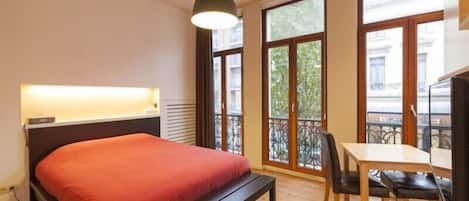 Habitación doble, 1 habitación, refrigerador | Ropa de cama de alta calidad, cunas, wifi gratis y ropa de cama