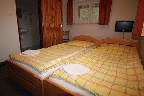 Twin Room, Allergy Friendly | Desk, free cots/infant beds, rollaway beds, free WiFi - Penzion U Elišky v Bedřichově (Bedrichov)