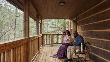 Cabin, 2 Bedrooms, Kitchen | Terrace/patio