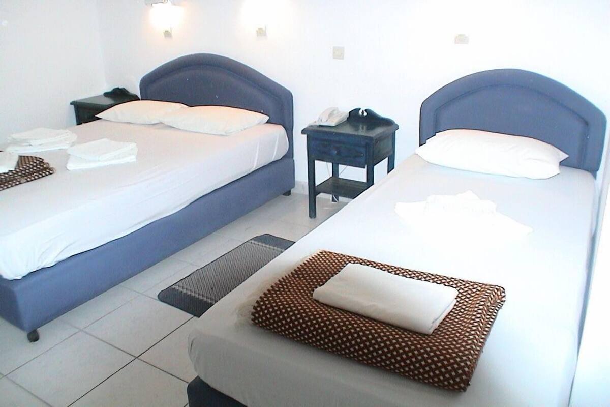 Triple Room | Iron/ironing board (on request), WiFi (free)