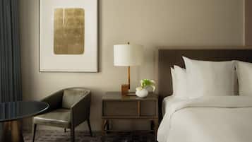 Biancheria da letto di alta qualità, minibar, una cassaforte in camera