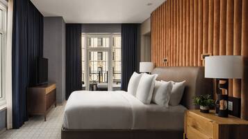 Suite, 1 King Bed, Non Smoking, Terrace (Gotham) | Premium bedding, minibar, in-room safe, desk