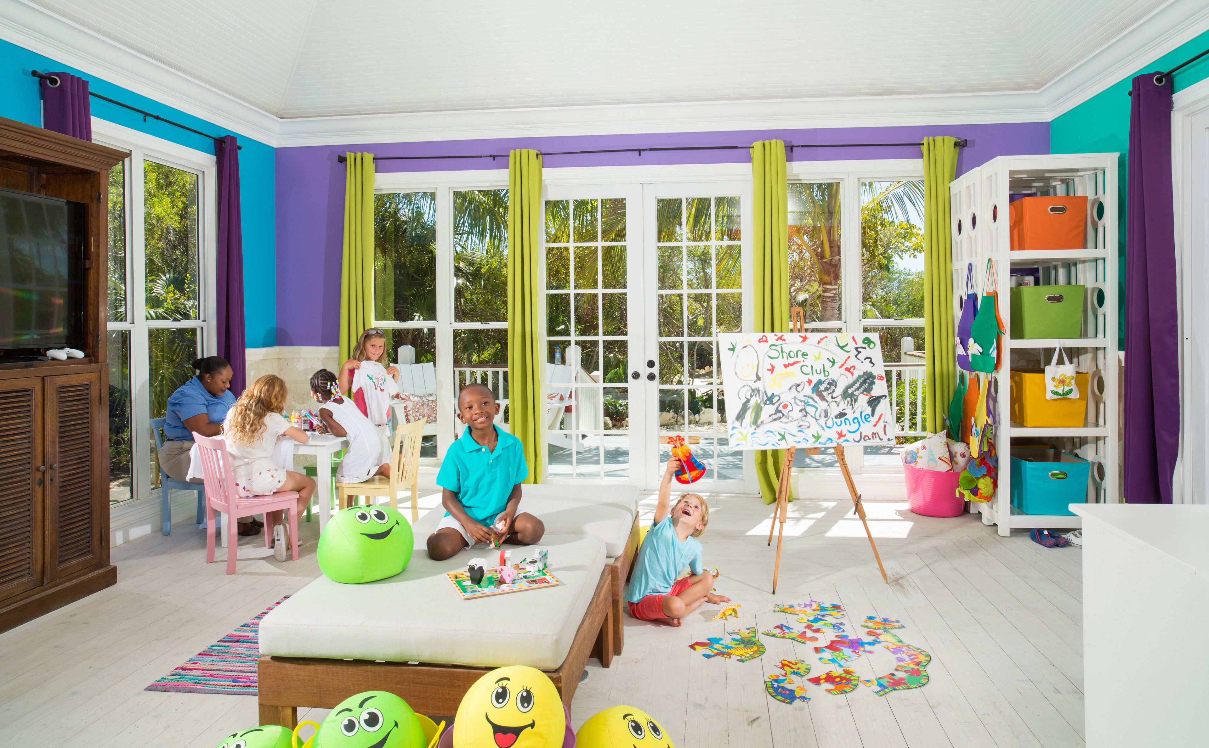 children’s play area – indoor