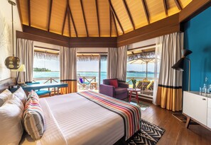 Premium bedding, minibar, in-room safe, desk - Mercure Maldives Kooddoo Adult-Only Resort (Kooddoo)