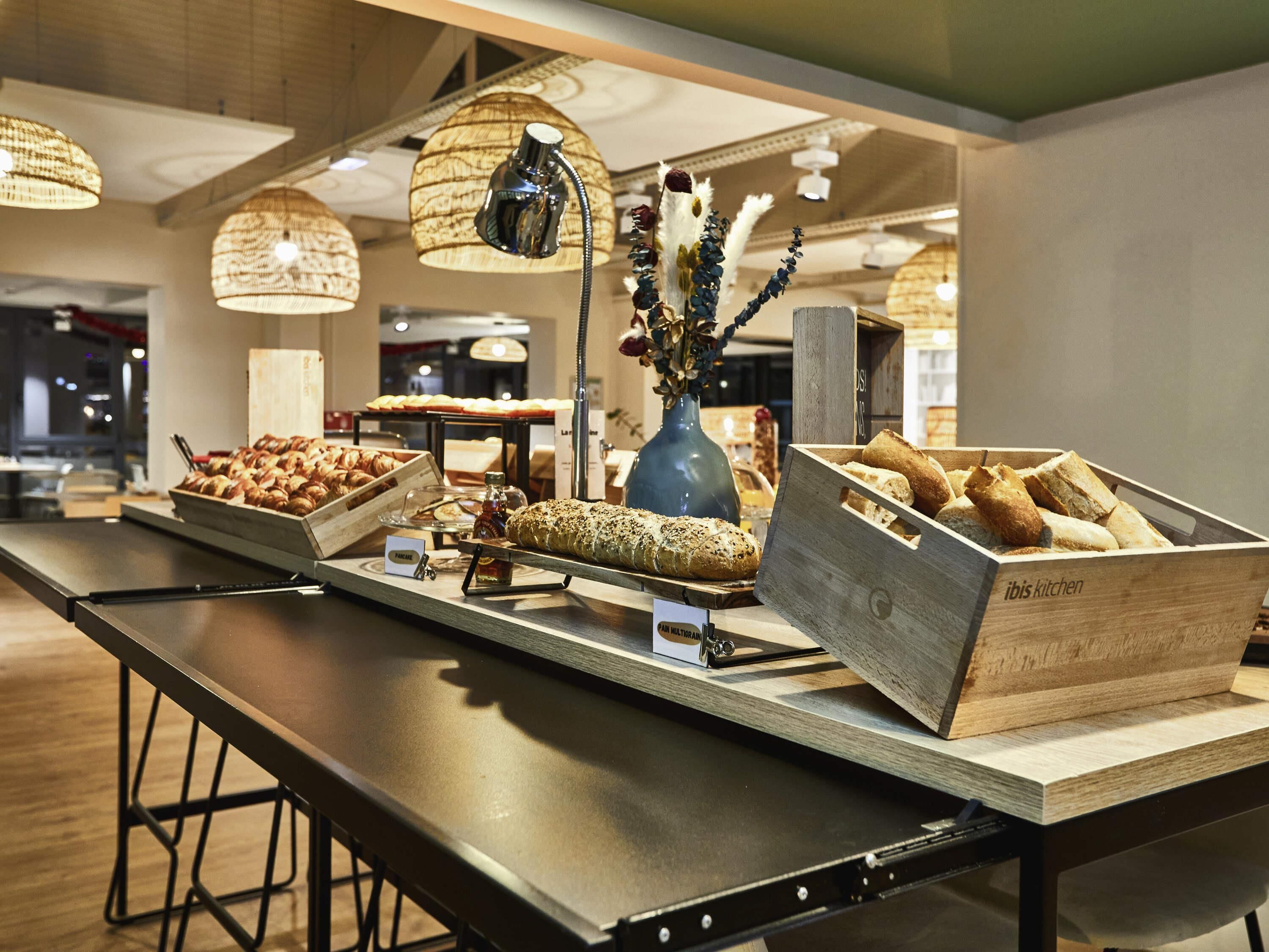 Café da manhã continental grátis todos os dias