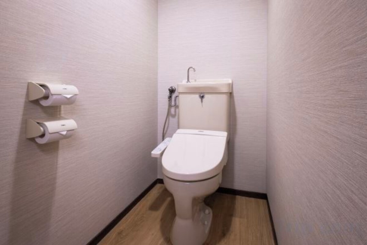 Bathroom | Shower, free toiletries, hair dryer, slippers