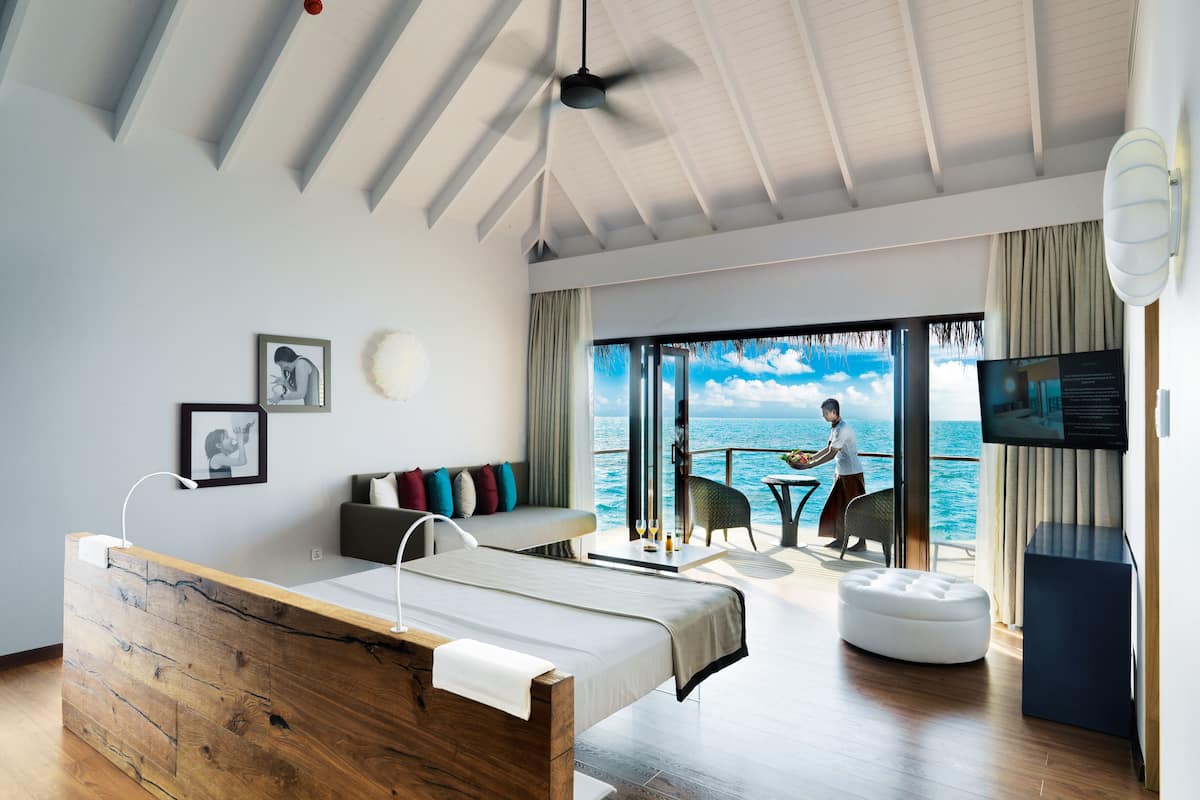 lagoon villa | 1 bedroom, premium bedding, minibar, in-room safe