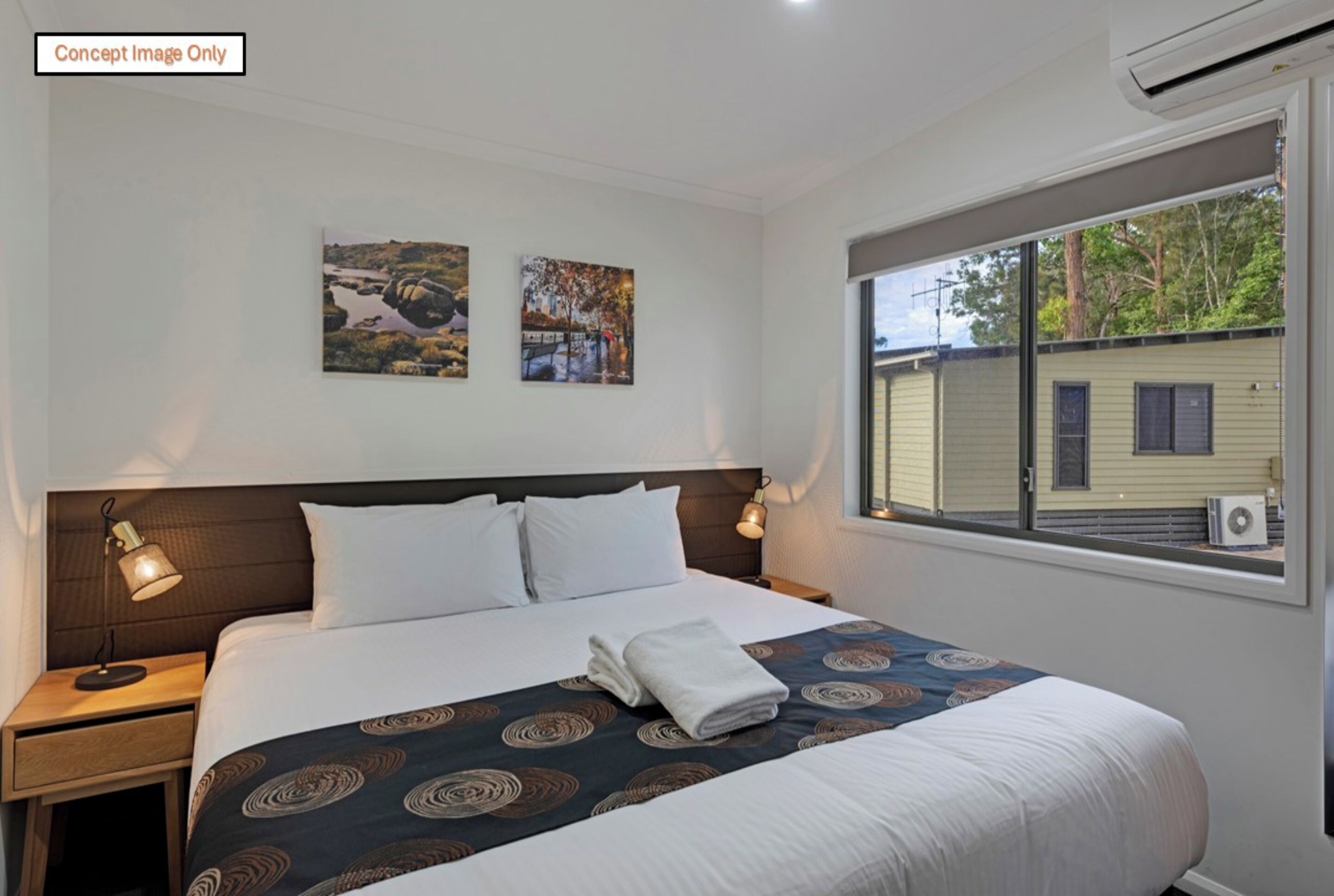 Deluxe 2 Bedroom Cabin - Sleeps 6 | Strykejern/-brett, wi-fi (inkludert) og sengetøy