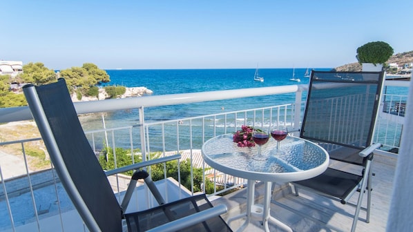 Vue depuis le balcon