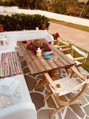 Balcony - Spanos Apartments (Andros)