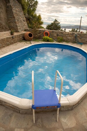 Family Apartment, Sea View (Venus) | 1 bedroom, Egyptian cotton sheets, premium bedding, soundproofing - Pelion Goddess Villas (Volos)