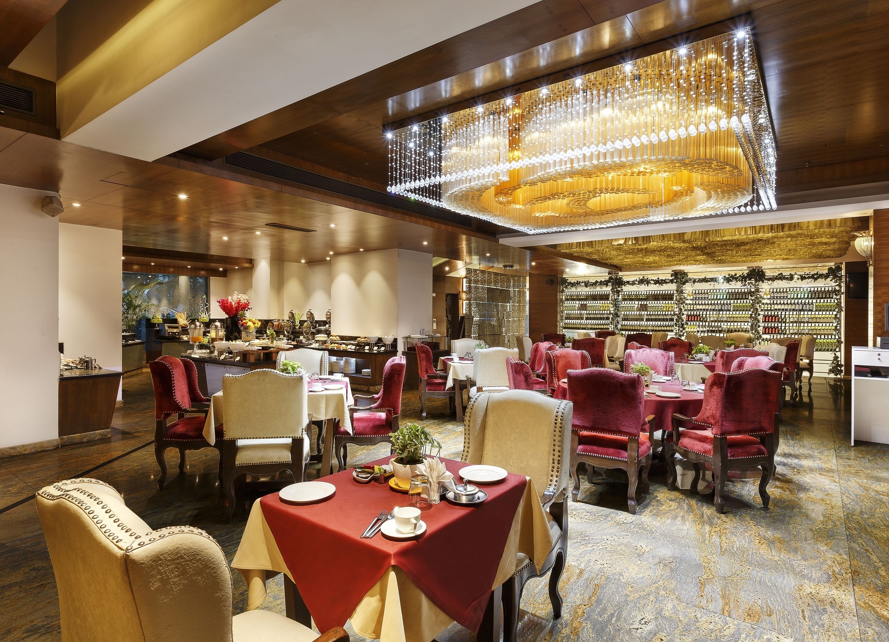daily buffet breakfast (inr 999 per person)