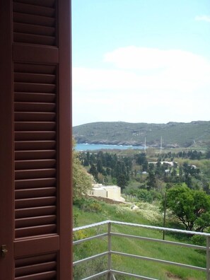 Blick von der Unterkunft