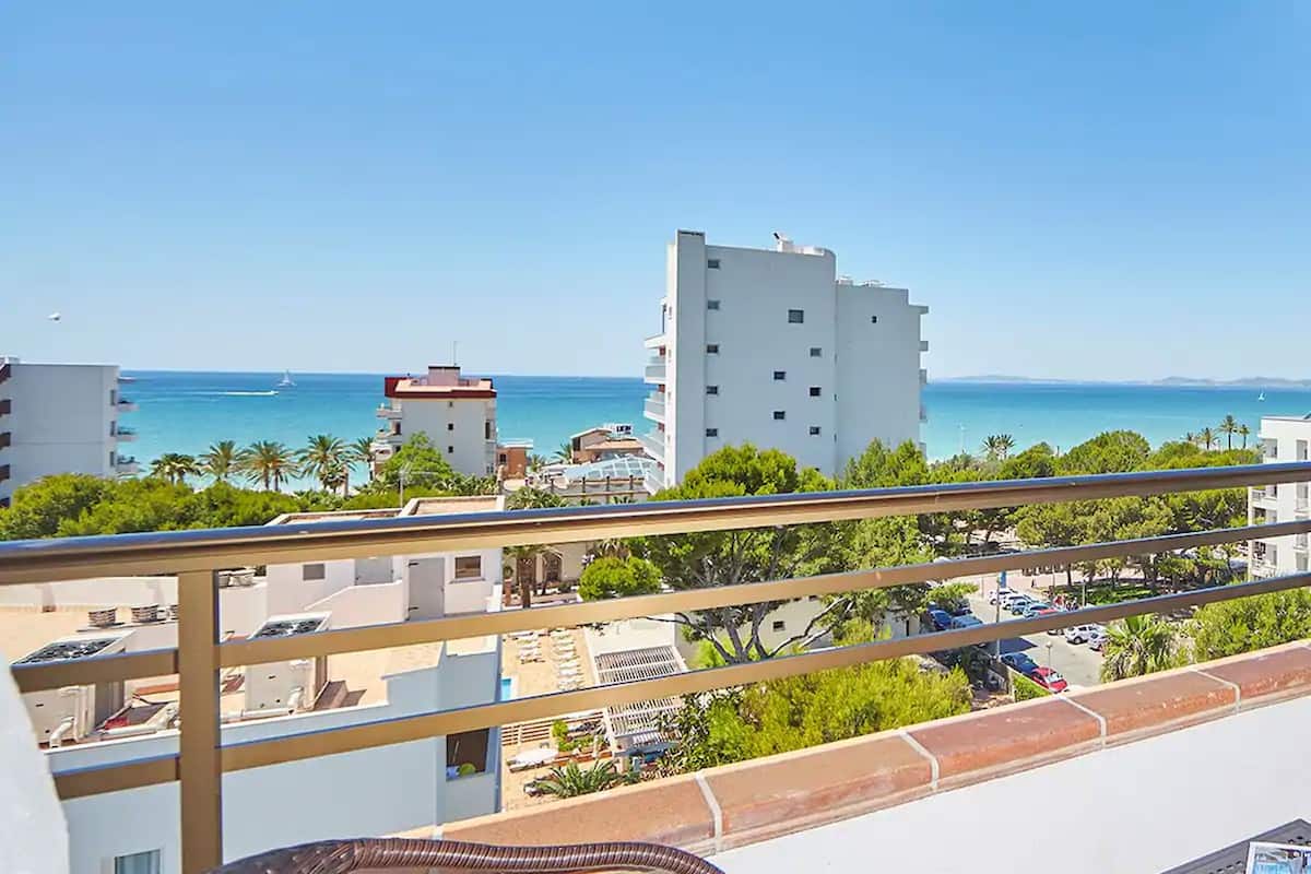 Double Room, Balcony, Sea View | View from room