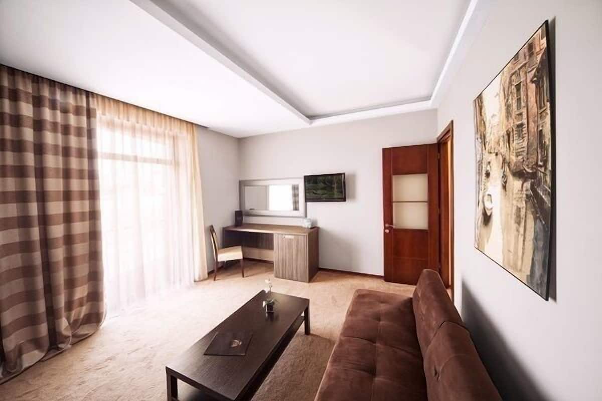 Superior Double or Twin Room | Living area | Plasma TV