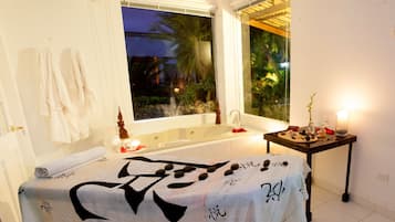Body treatments, facials, manicures and pedicures