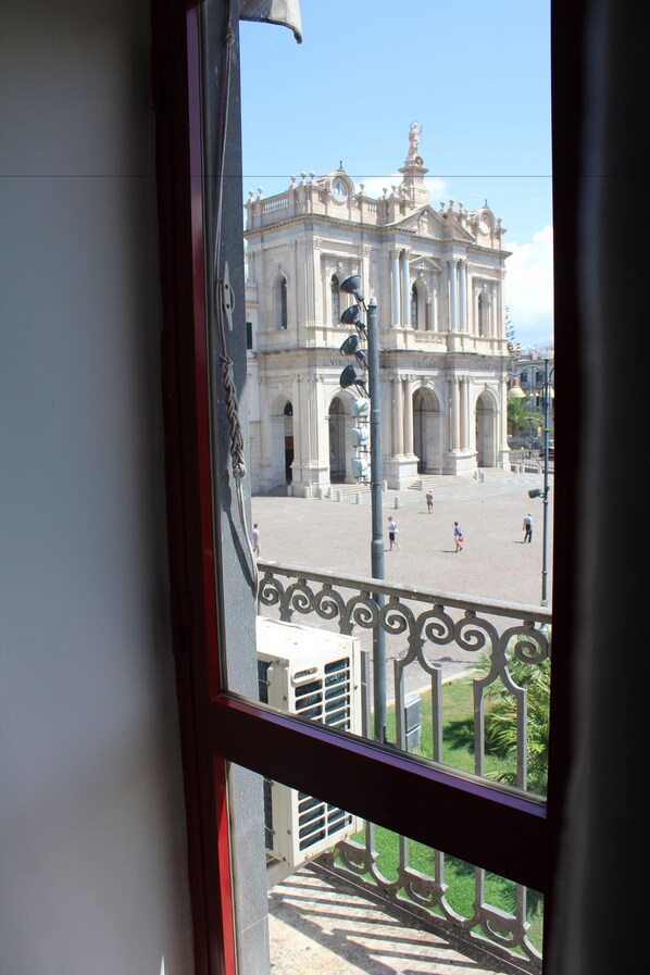 Superior Room, 1 Double Bed, Non Smoking, City View | View from room - Hotel Santuario Pompei (Pompei)