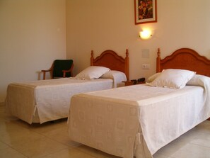 Double or Twin Room | Desk, blackout drapes, iron/ironing board, rollaway beds