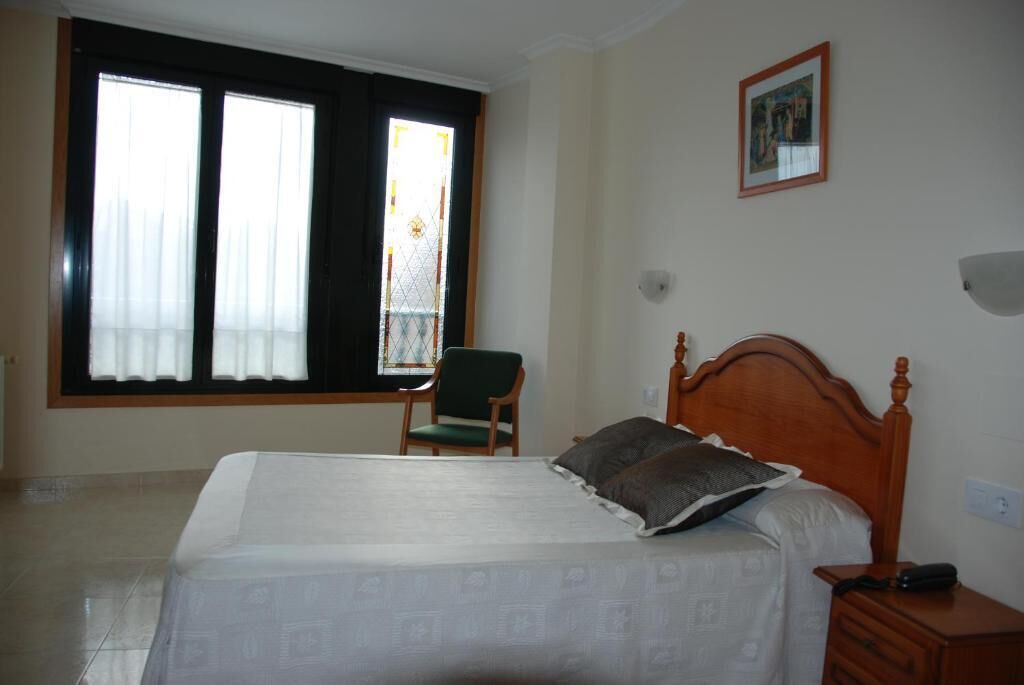 1 bedroom, desk, blackout curtains, iron/ironing board