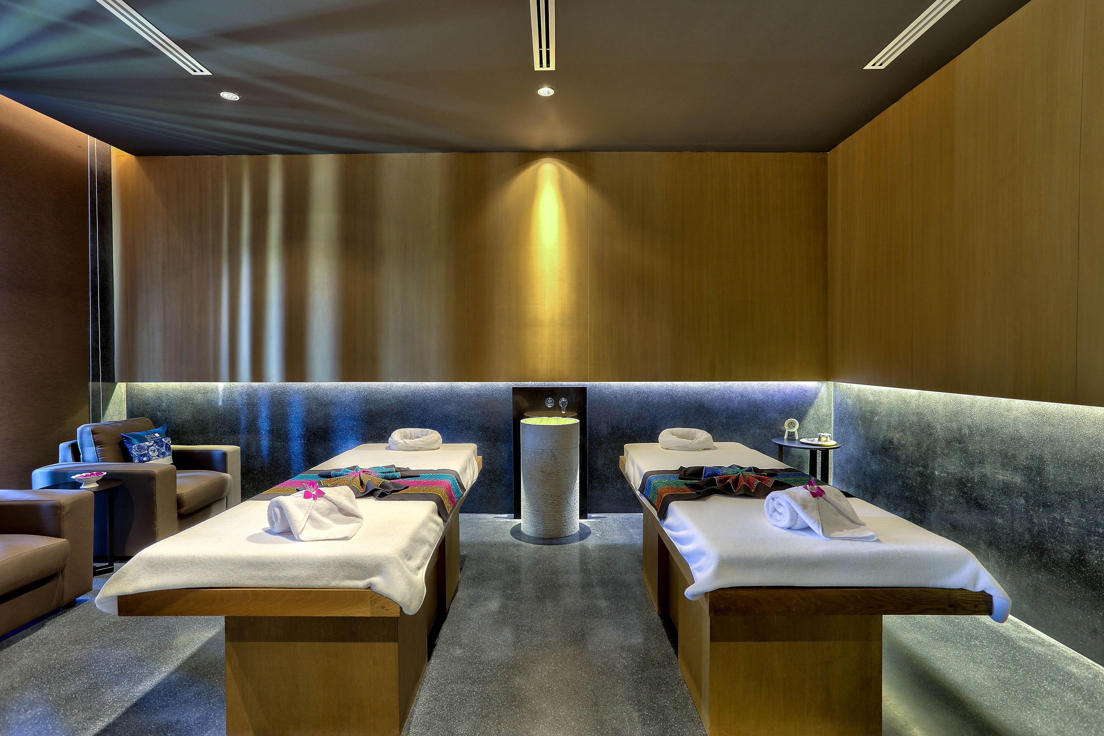 steam room, body treatments, facials