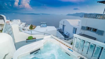 Ferienhaus, 1 Schlafzimmer, Whirlpool (Cave) | Ausblick vom Zimmer