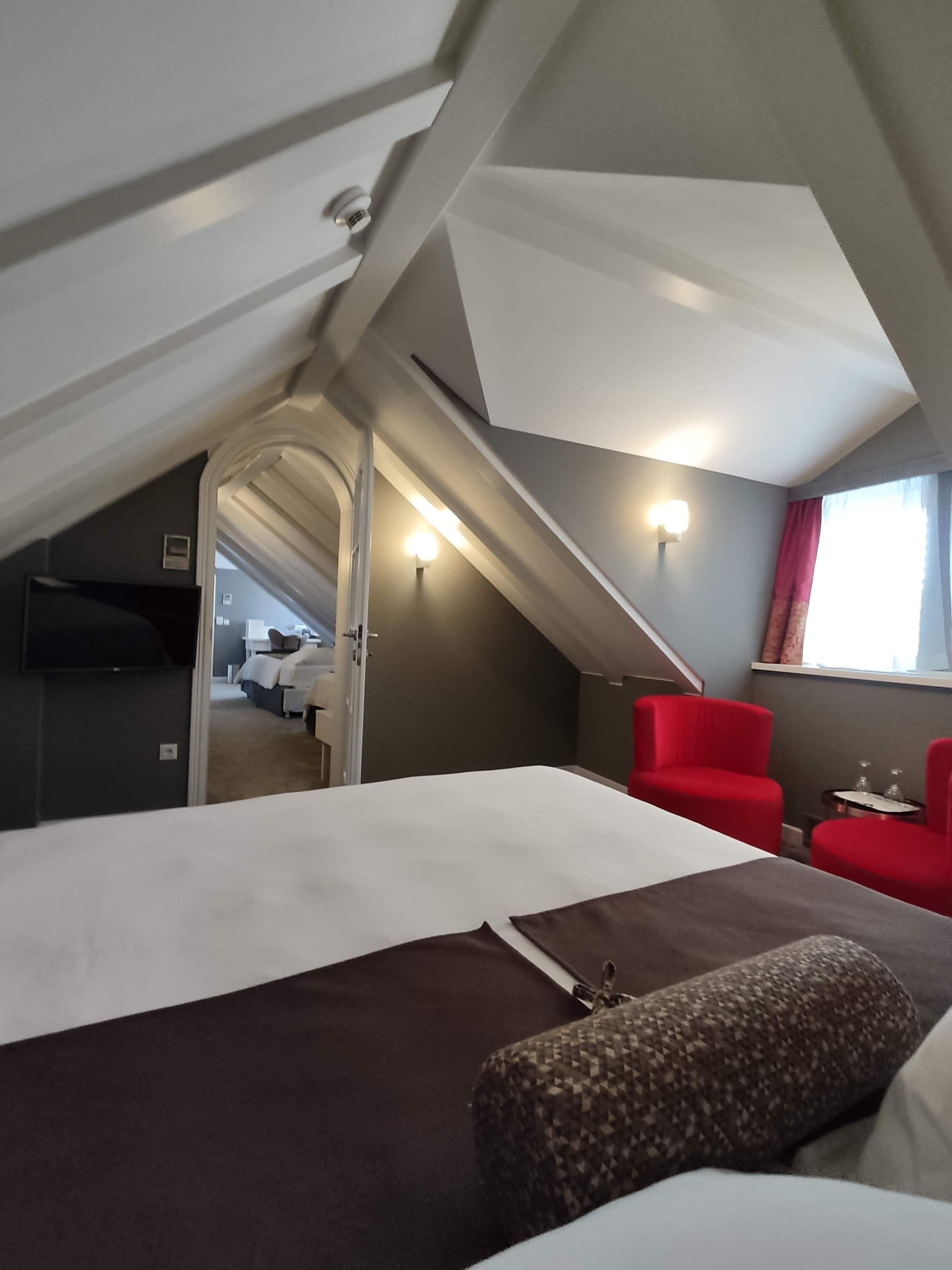 superior quadruple room | premium bedding, minibar, in-room safe, desk