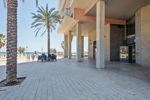 Voorkant van accommodatie