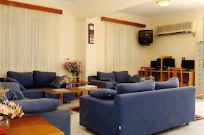 Sala de estar en el lobby