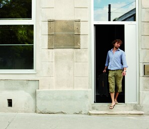 Suíte júnior, vista para a cidade, no piso térreo (Belvederegasse 22) | Terraço/pátio