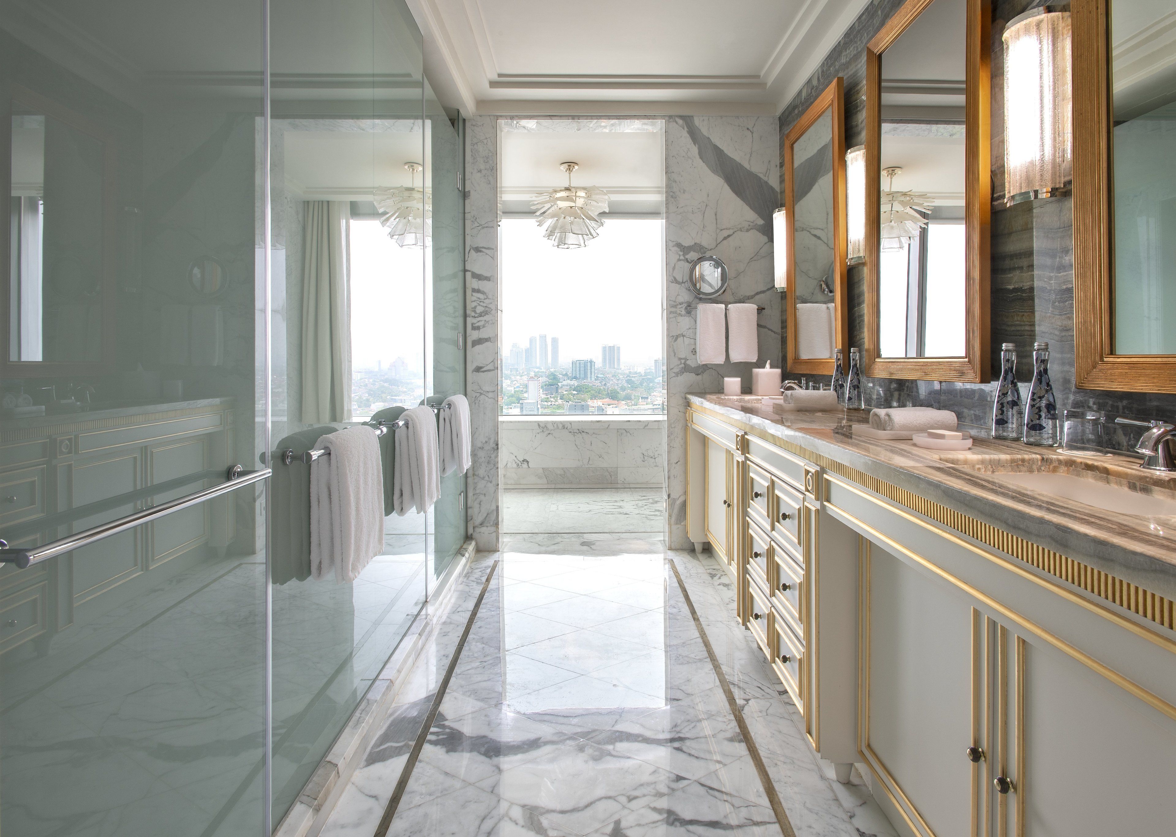 suite, 1 bedroom, non smoking (ambassador) | bathroom | separate bathtub and shower, deep-soaking bathtub, rainfall showerhead